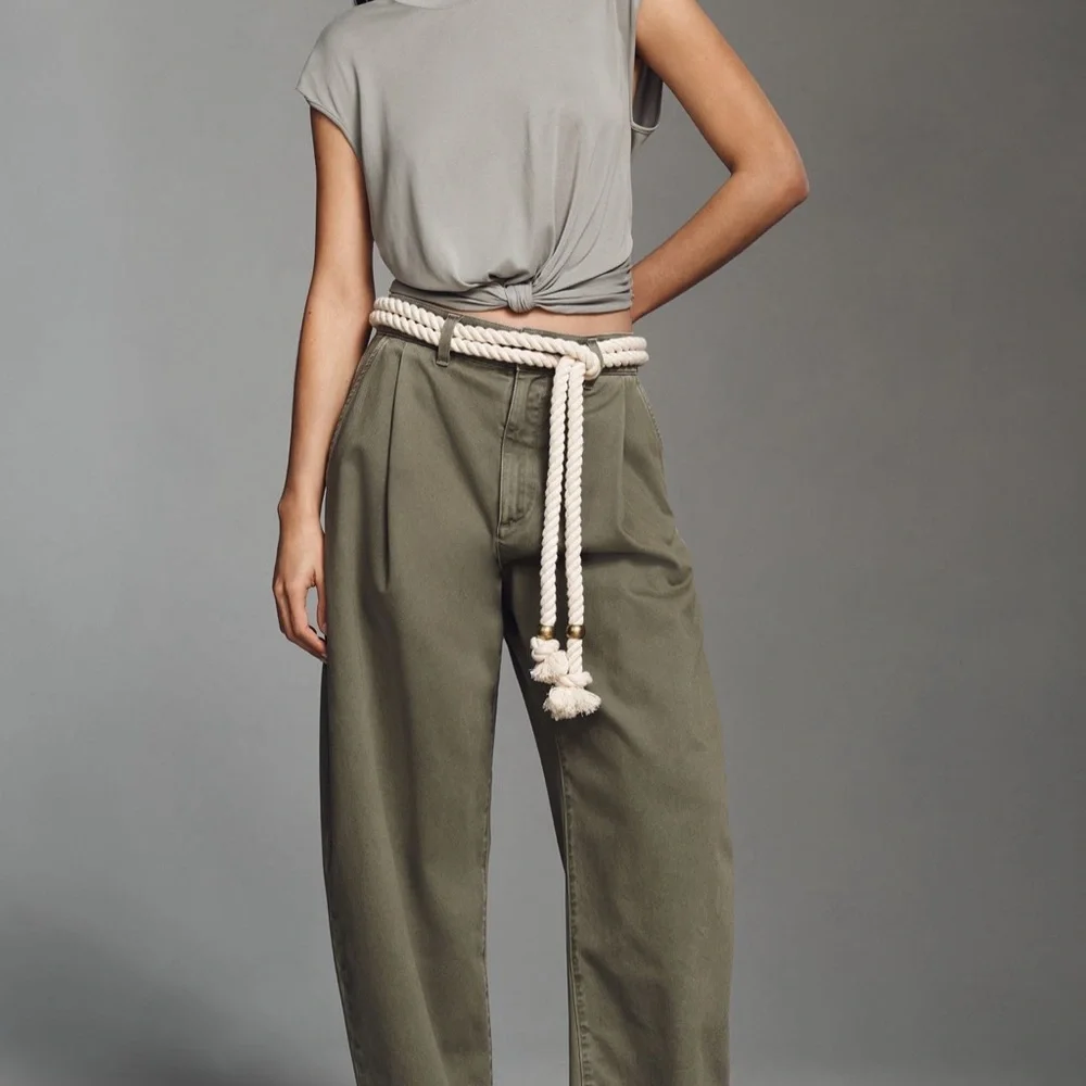 NWT Anthropologie Front Twist Muscle Tank - Picture 6 of 9